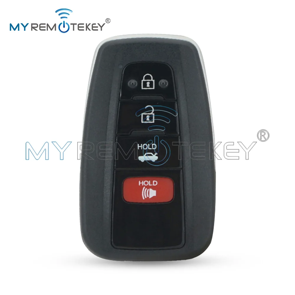 

Умный корпус ключа REMTEKEY, 4 кнопки для Toyota Camry 2018 2019 2020 FCC HYQ14FBC