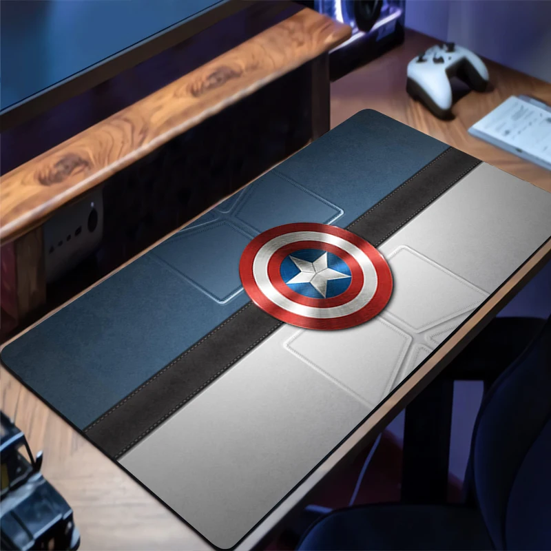 

Mouse Pad C-captain A-america Mousepad Computer Keyboard Pad Mouse Mat Gamer Soft Office Carpet Table Mat Desktop Mat