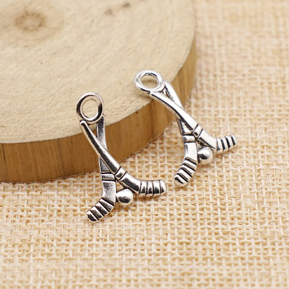 

100 Pcs Vintage Alloy Pendant Pendants Lucky Jewelry Charms for Necklaces Retro