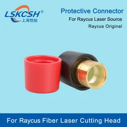 LSKCSH Raycus Output Connector Protective Lens Group QBH for Raycus Fiber Laser Source 0-4KW Fiber Laser Cutting