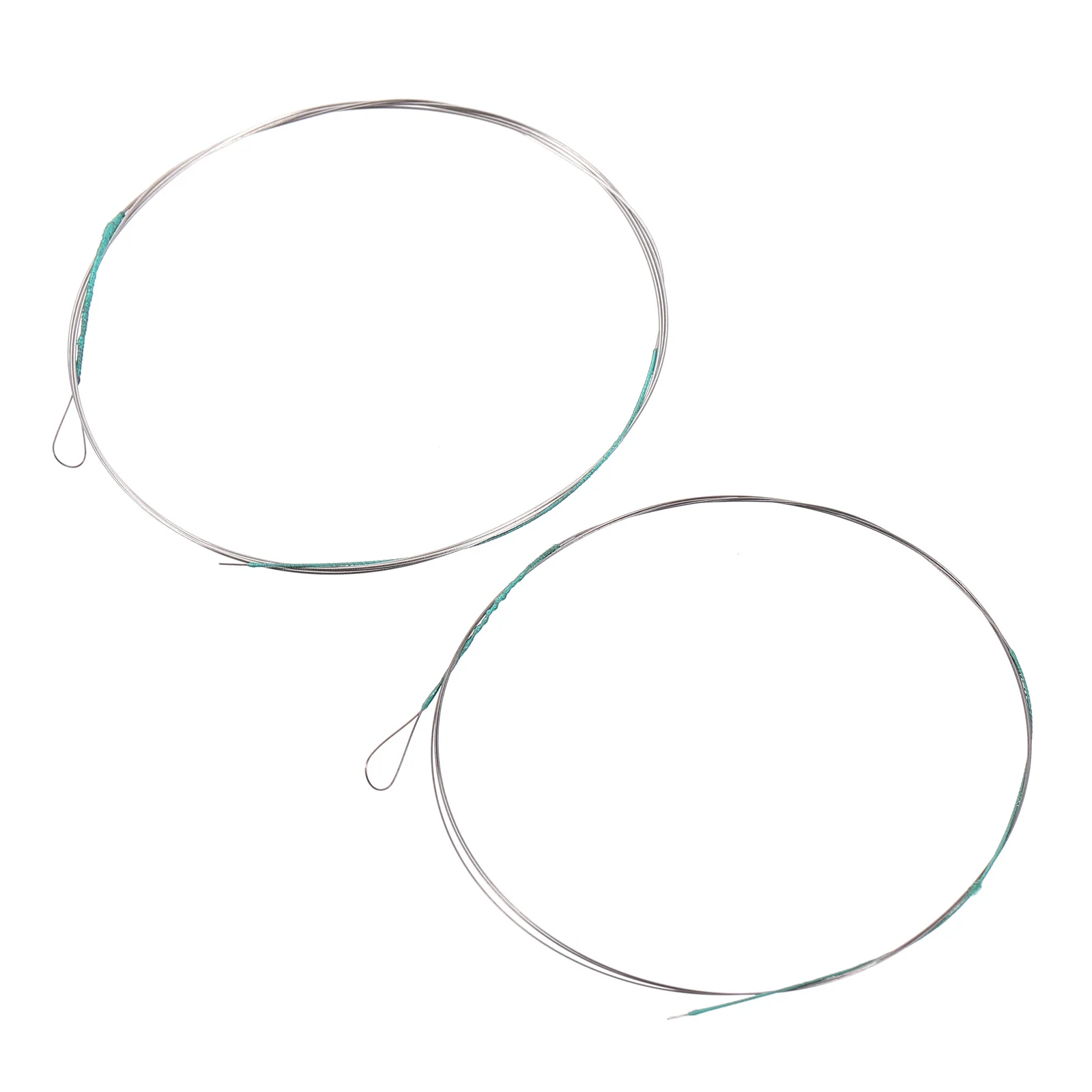 

2pcs Full Set Erhu Strings Durable Replacement Long Lifespan Anti-Oxidation Wear-Resistant Sturdy Music Wire Practical Erhu