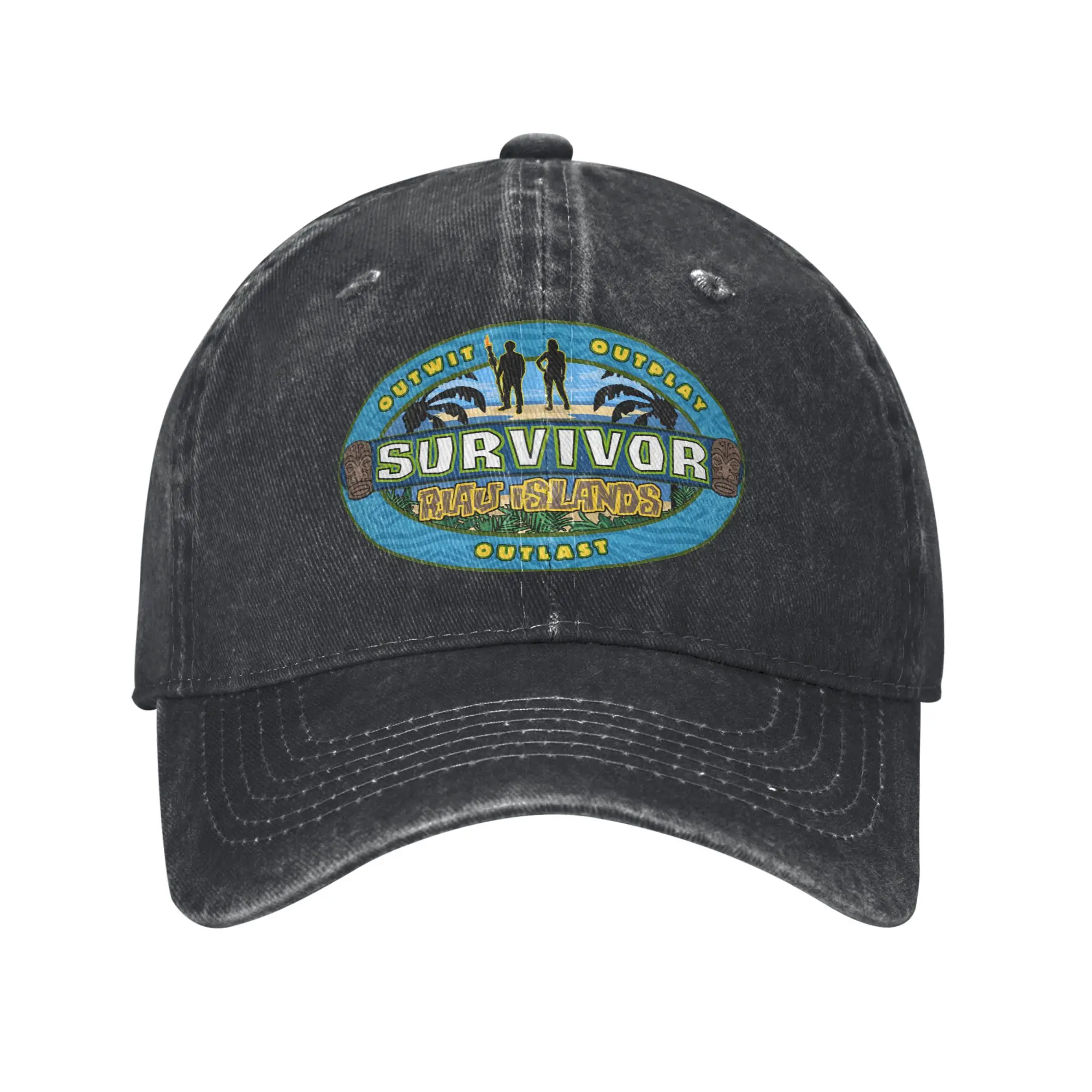 Casquette de baseball personnalisée Punk S-Survivors pour hommes et femmes, respirante, pour l'aventure, les jeux, les séries TV, style Dad Hat, sport