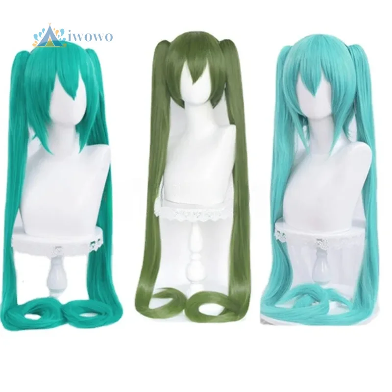 vocaloid-ミク-コスプレウィッグ-アニメ-女性-新年-クリスマス-ハロウィン-パーティー-ロング着物-グリーンウィッグ