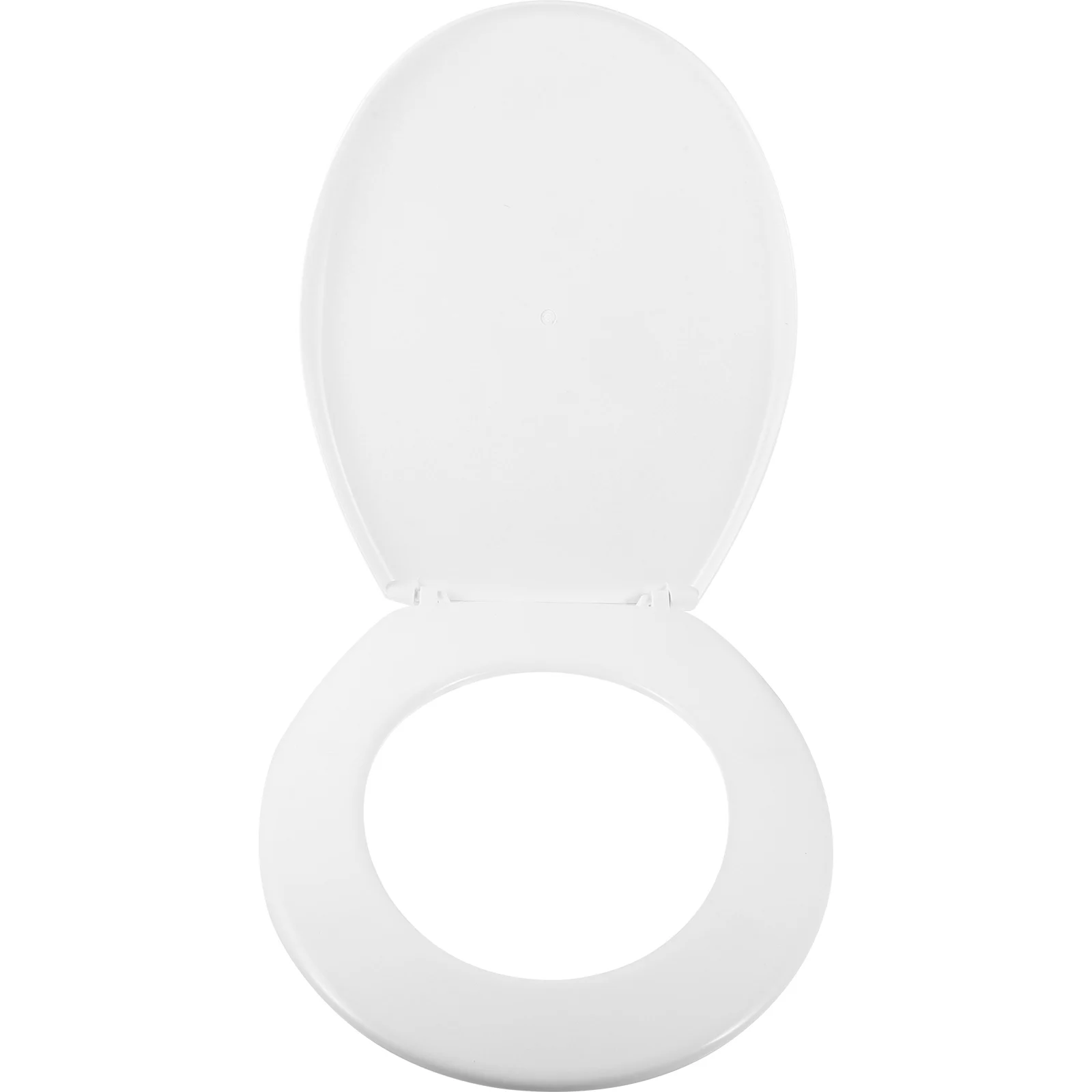

Plastic Toilet Seat Marble Effect for Bathrooms Durable Easy Clean Home Accessories Thickened PP Material Square Design