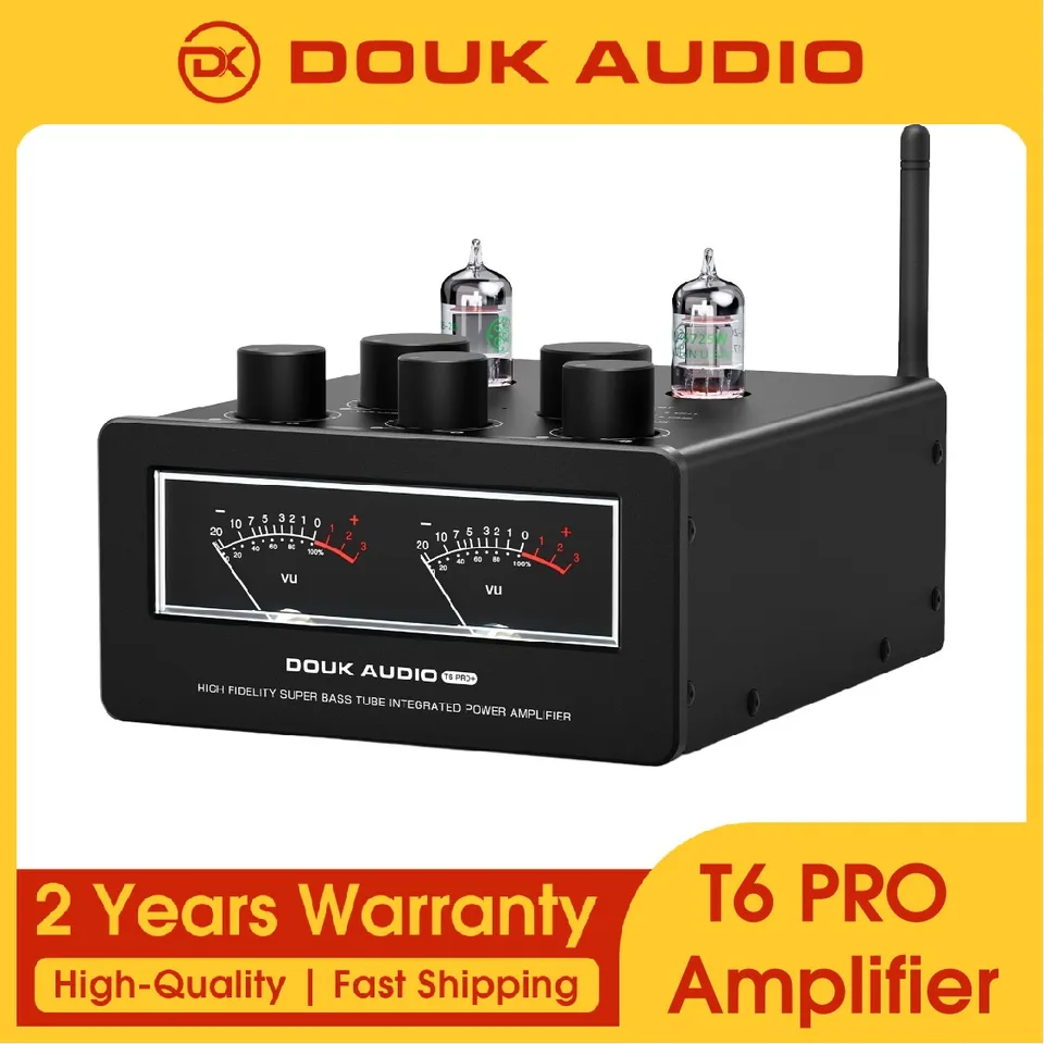 Douk Audio T6PRO HIFI TPA3255 チューブアンプ Bluetooth JAN5725