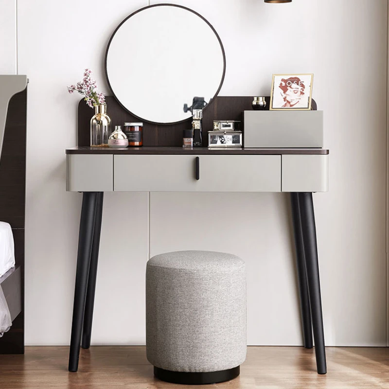 

/Nordic simple makeup table single dresser small apartment bedroom table