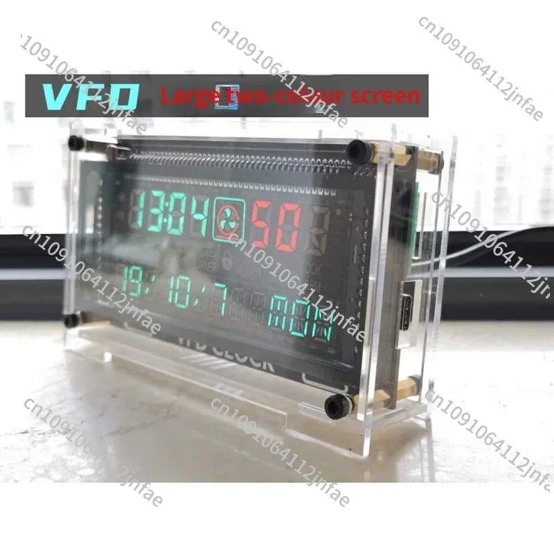 

Индивидуальные часы VFD с экраном VFD, вакуумный флуоресцентный дисплей, экспортные электронные часы