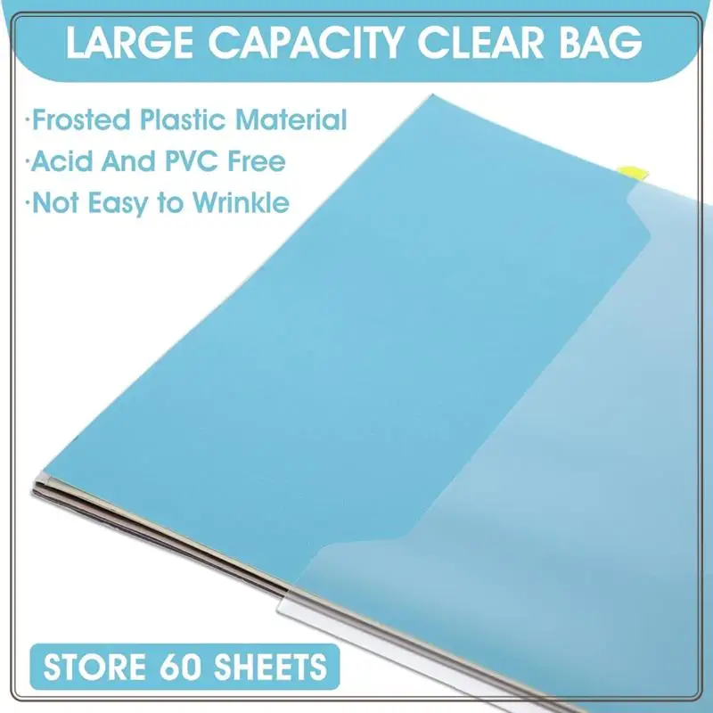 ที่เชื่อถือได้-สมุดภาพกระดาษจัดเก็บ 12X12 นิ้วล้างสมุดภาพกระดาษOrganizer Sticky Indexแท็บถือ,สมุดภาพP