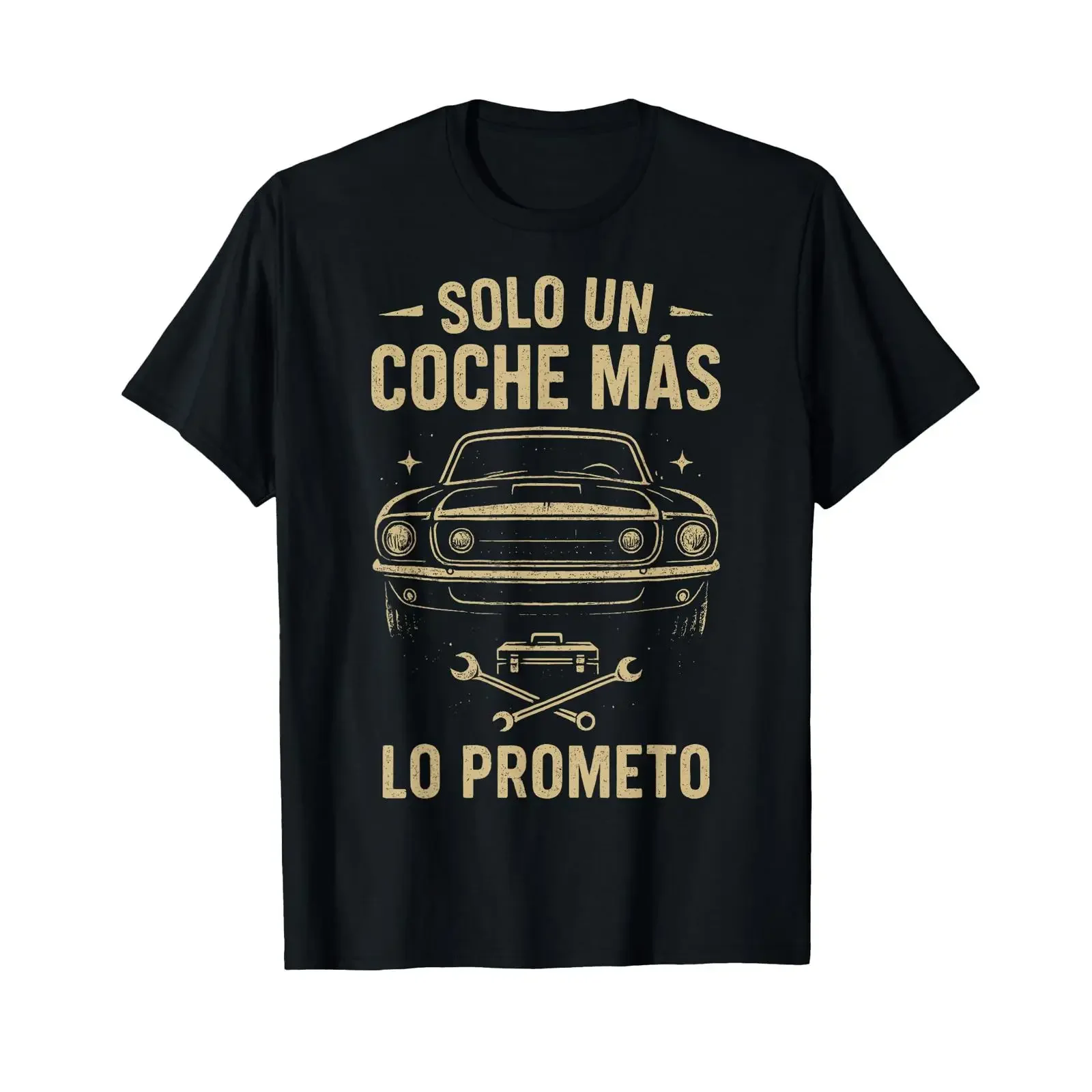 Funny Phrases Mechanics Only A Car More I Promise T Shirt vintage Washed streetwear graphic Versatile homme Stylish