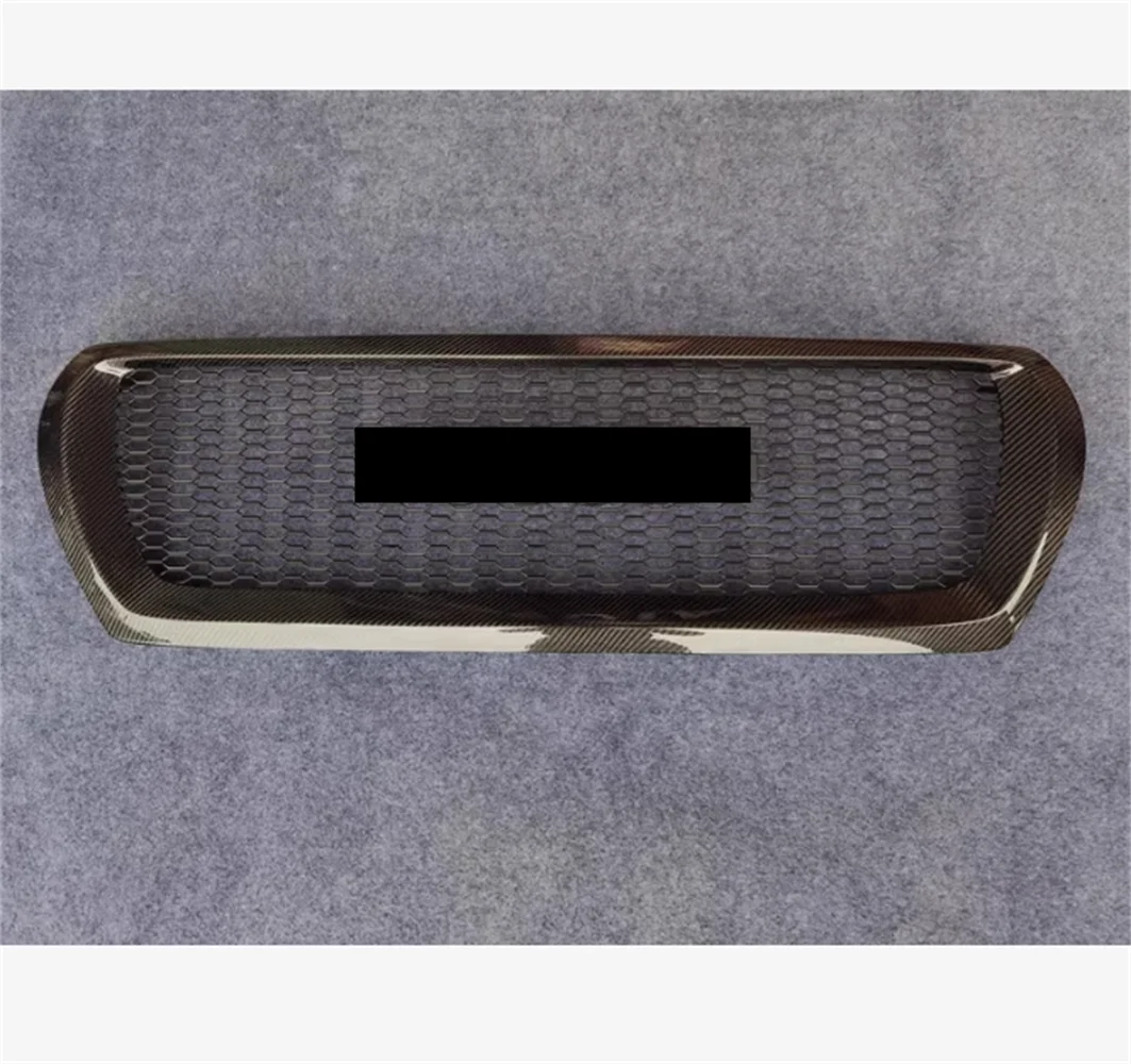 Car Front Bumper modified carbon fibre Net Grille Radiator Grill Mask Assembly for 12-15 TOYOTA LAND CRUISER LC200