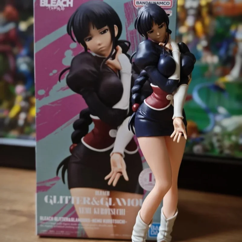 Figura Coleccionable de Anime Banpresto Glitter Glamours Bleach Nemu Kurotsuchi, Adorno de Escritorio, Regalo para Coleccionistas de Anime