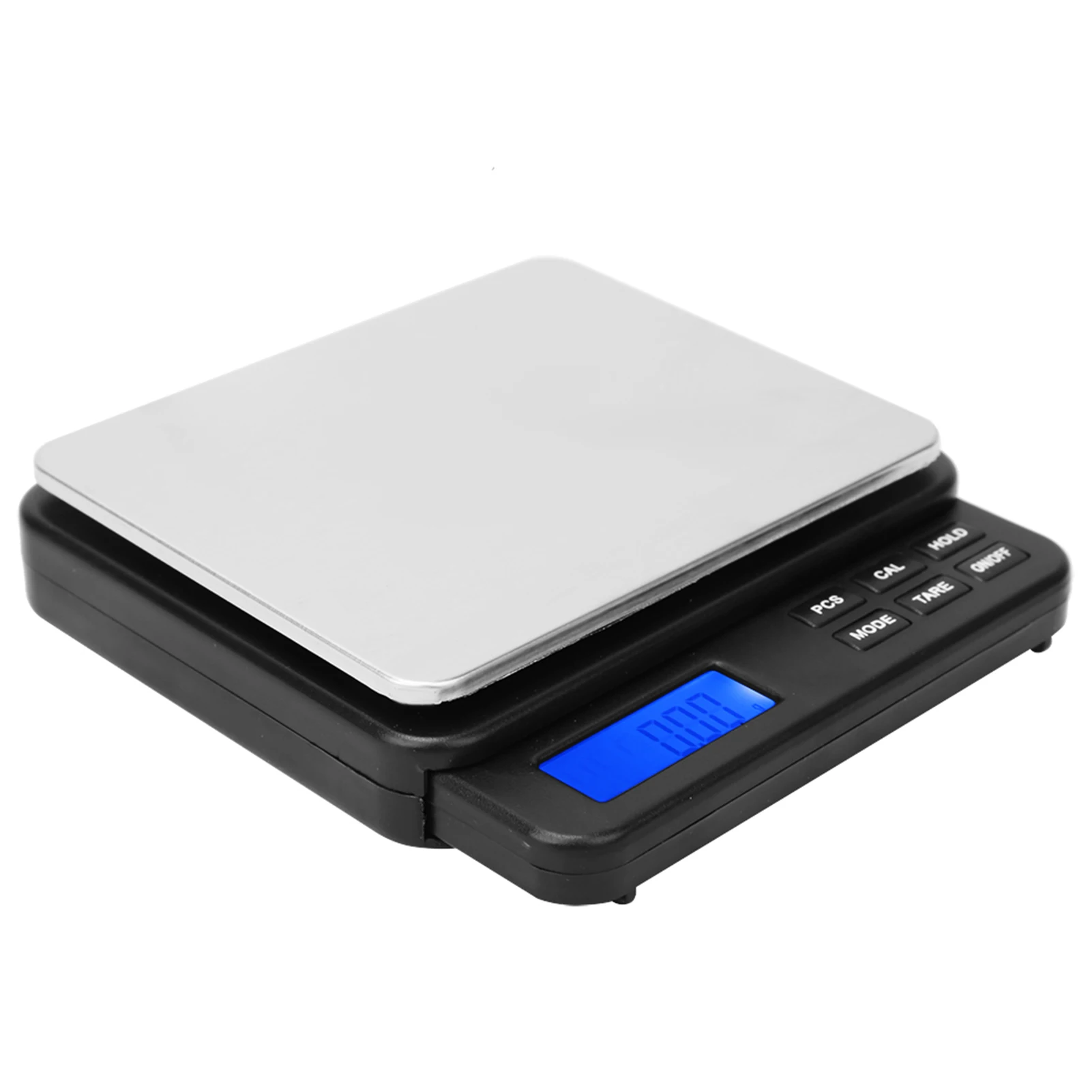 Digital Scale High Precision Mini Digital Kitchen Scale Electric Weighing Scale with Blue Backlit Display 1000g/0.01g Mini Scale