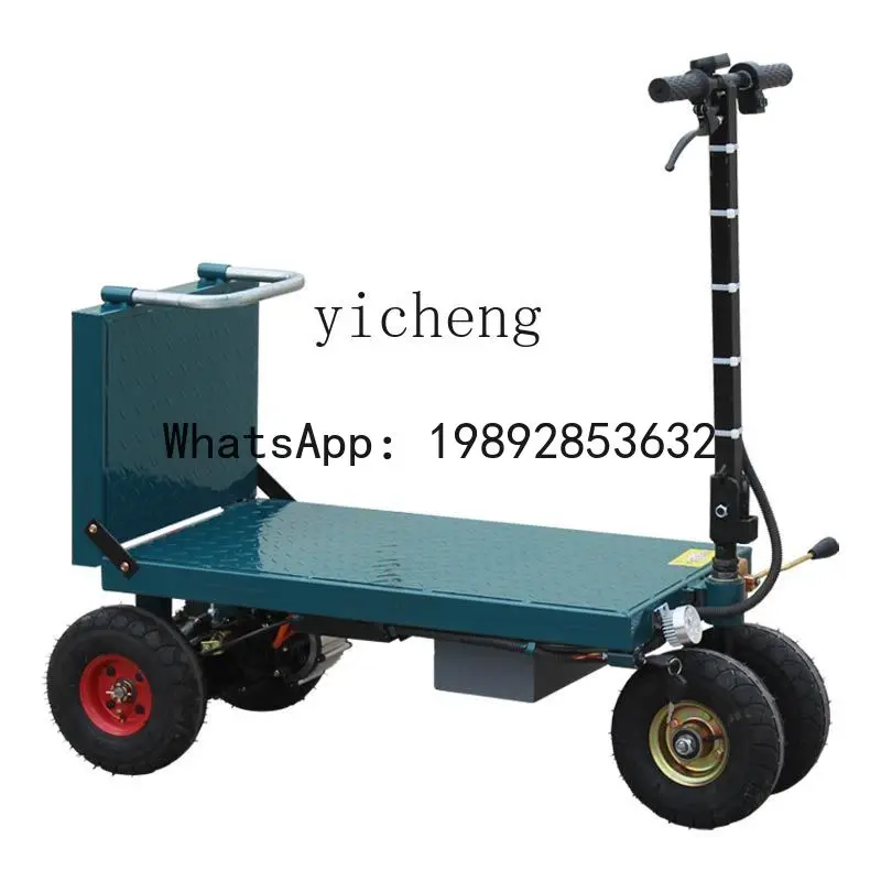 Greenhouse Orchard Handling Warehouse Cargo Transport Cart Lightweight Small Trailer