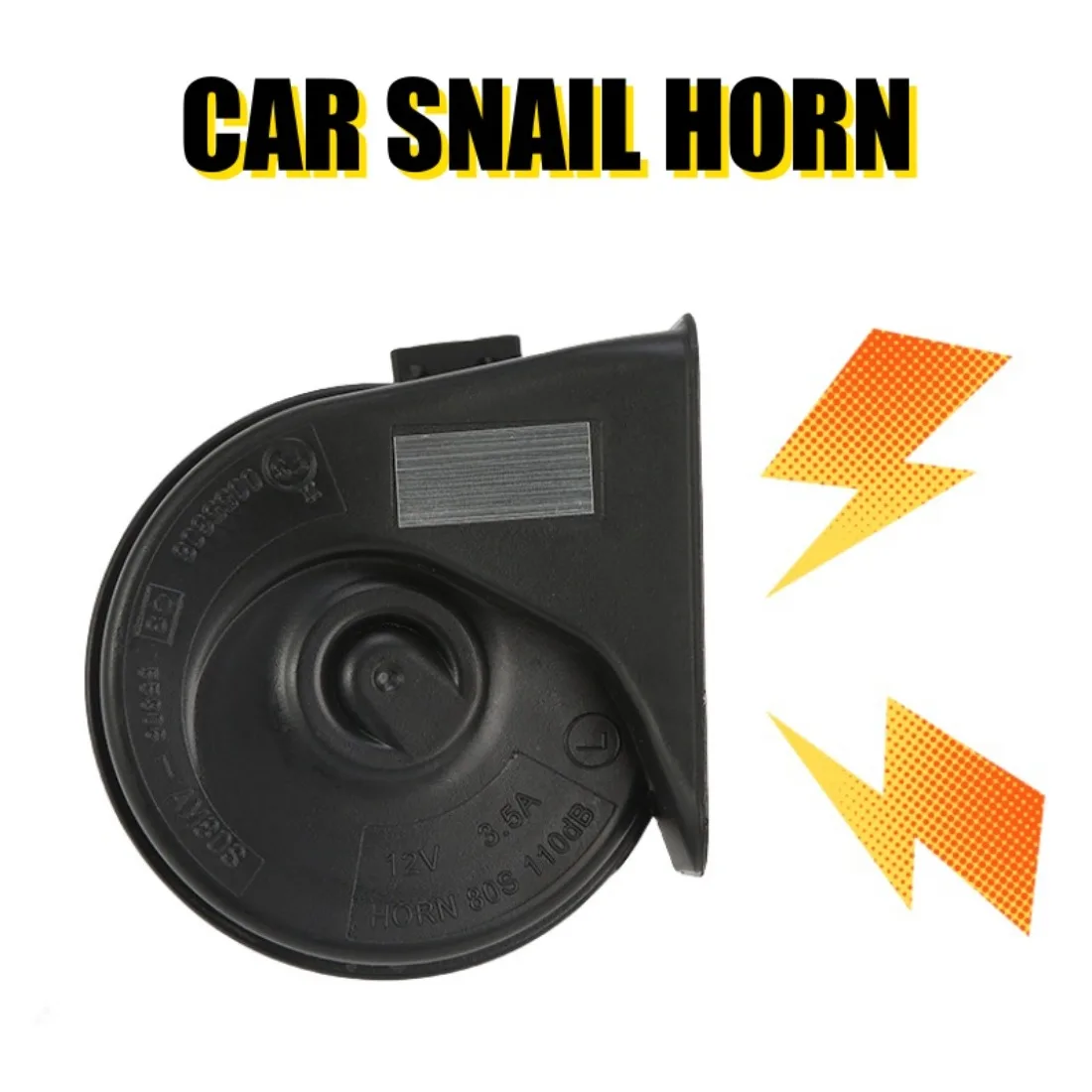 12V 110dB Car Snail Horn Car Speakers Tweeter High Bass Waterproof Whistle Horn Claxon Horns For Toyota For Lexus For Subaru