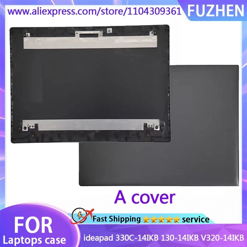 New For ideapad 330C-14IKB130-14IKB V320-14IKB Laptop LCD Rear Cover/Front Frame/Palm Pad/Bottom Cover/hinges/Keyboard Black
