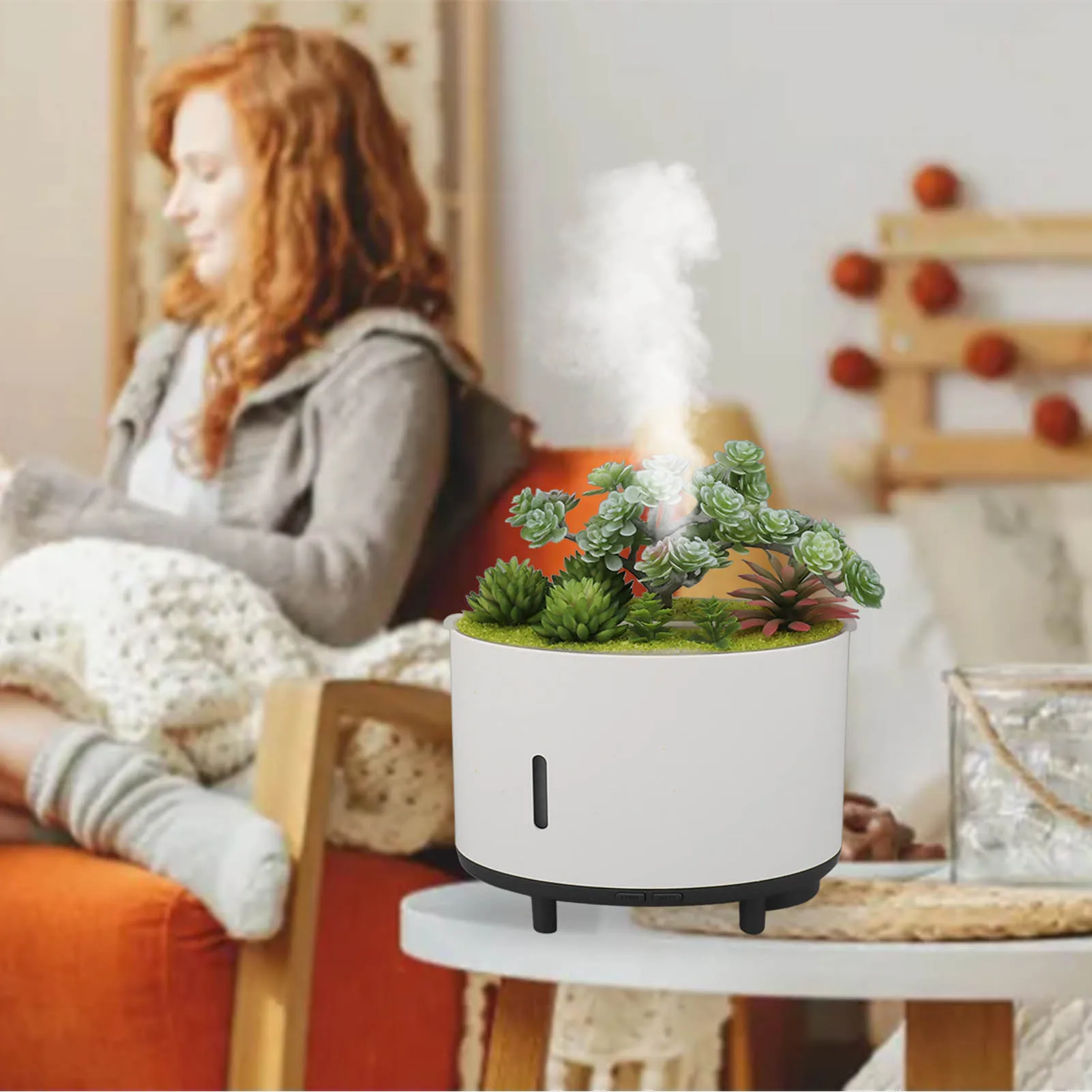 

Увлажнитель для растений с имитацией зарядки через USB, тихий, 200 мл, автоматическое отключение, защита, портативный мини-увлажнитель для детской комнаты