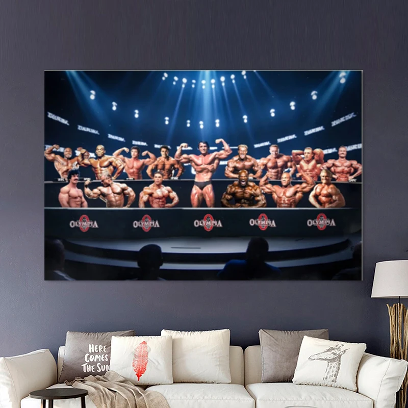 

Bodybuilding Muscle Workout Aesthetics Posters and Prints Gym Wall Art Canvas Painting Inspirational Picture For Home Room Decor