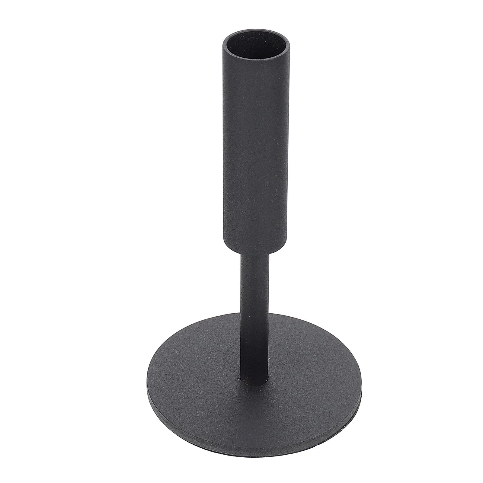 

1pc Holder Candlestick Tealight Iron Candleholder Stand American Style American Style Candleholder Home Decoration