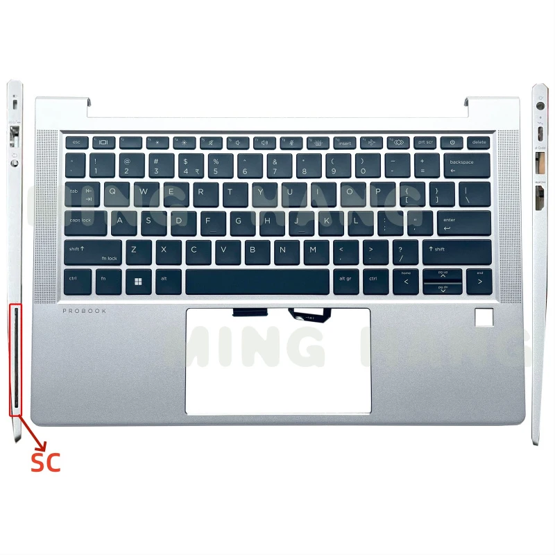 l   For HP ProBook 430 g8 Palmrest Bezel Cover Backlit Keyboard SC M49527-001
