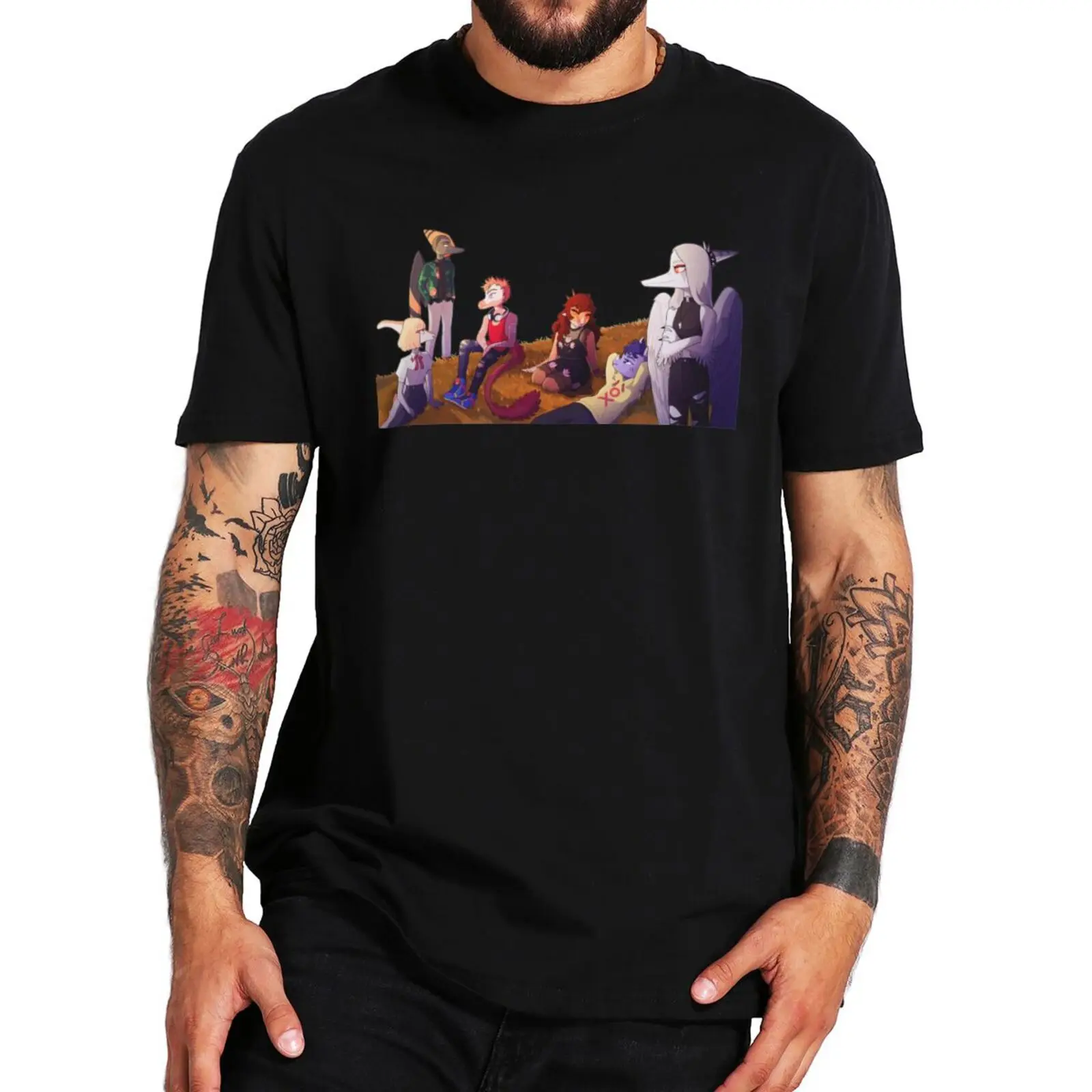 

Goodbye Volcano High T Shirt Adventure Video Game Lovers Retro Tshirts 100% Cotton Summer Y2k O-neck Unisex Tee Tops EU Size