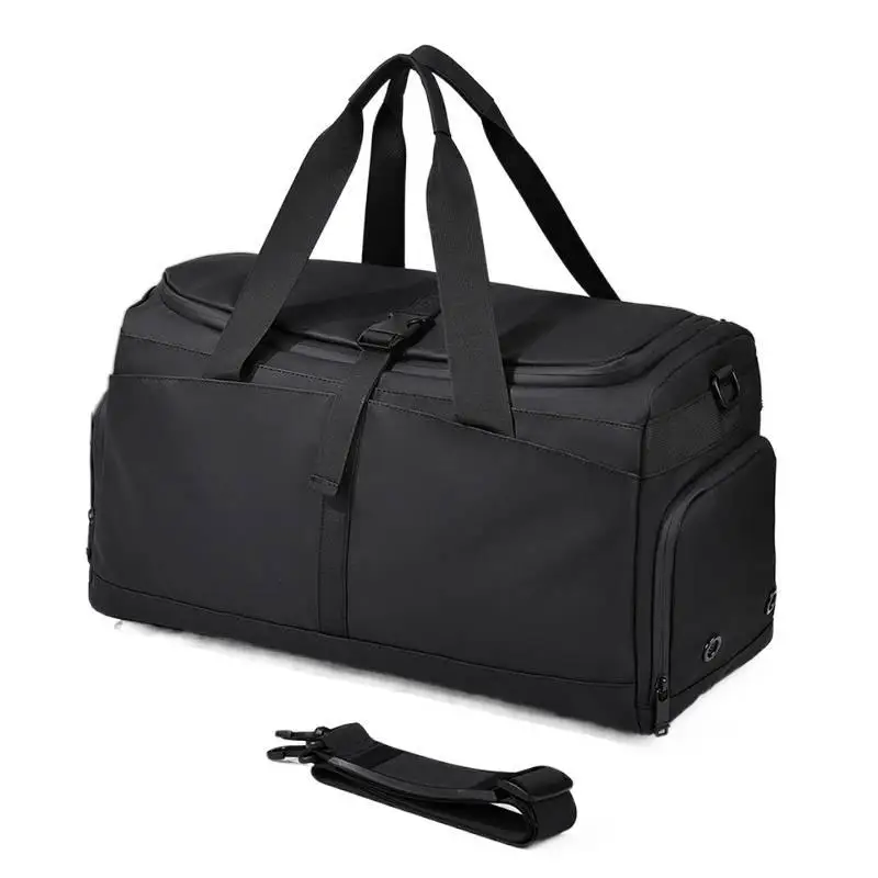 Travel Duffel Bag Dry Wet Separation Commuting Handbag with Shoes Pack Large Clothes Storage Schoolbag
