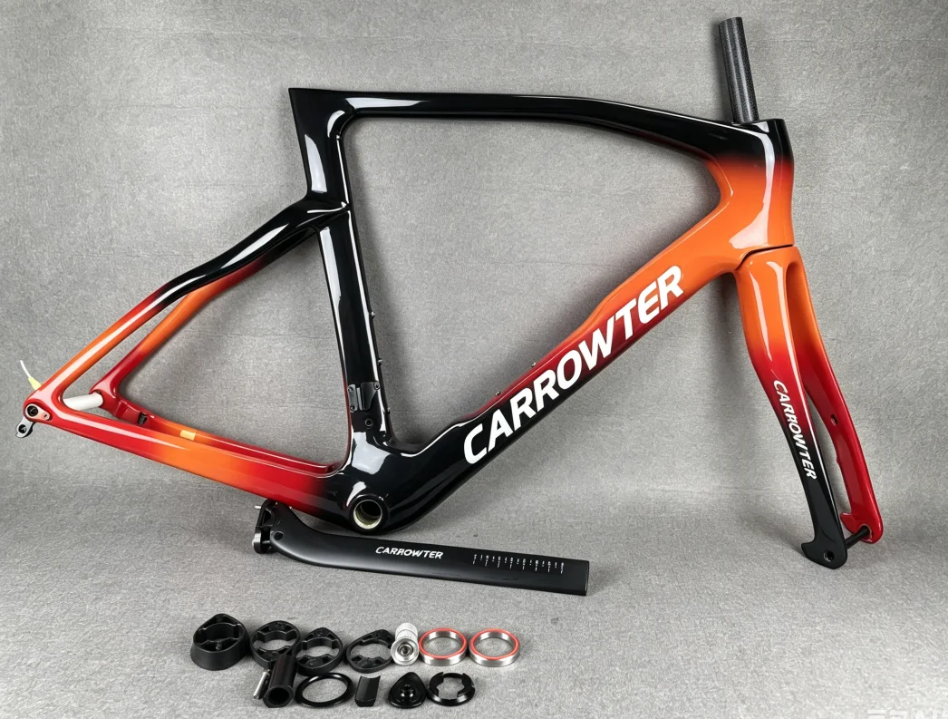 90 Farben F14 Carbon Rahmen Rennrad Rahmenset Felge Scheibenbremse Lenker XDB