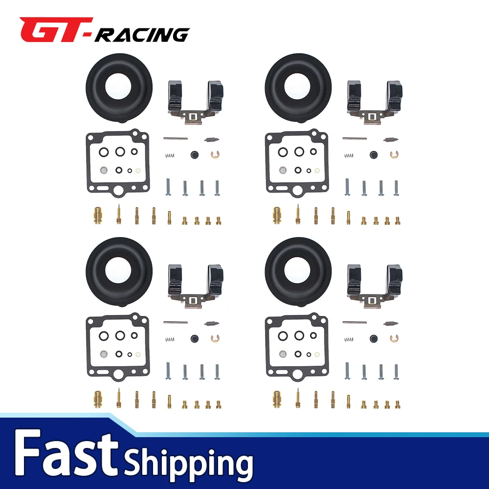 

Комплект для ремонта карбюратора (4 шт.) для Suzuki GS1100 GS1100E GS1100G GS1100GL GS1100S 1980-1983, набор для восстановления карбюратора, прокладки