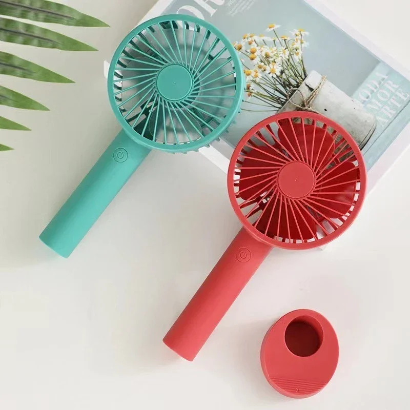 2024 New Handheld USB Fan Mini Electric Fan Outdoor Portable Fan