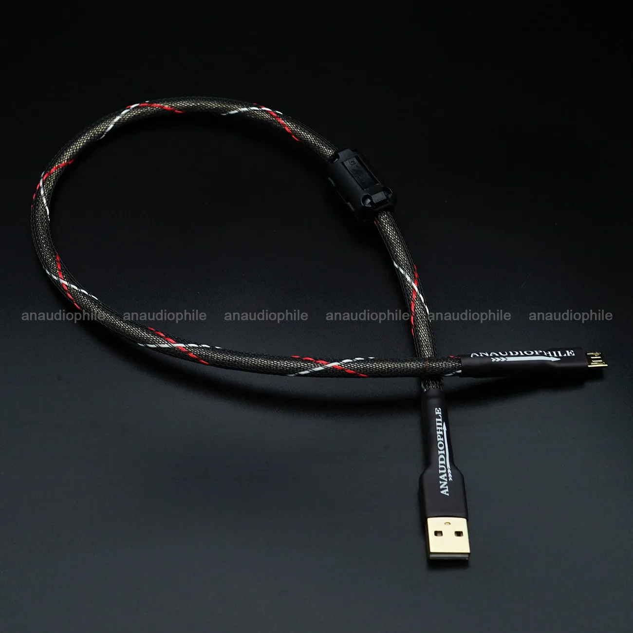 Sliver Plated kabel USB A do Micro USB 5N HiFi rodzaj USB A do Micro kabel do transmisji danych Audio DAC komputer PC wysokiej jakości