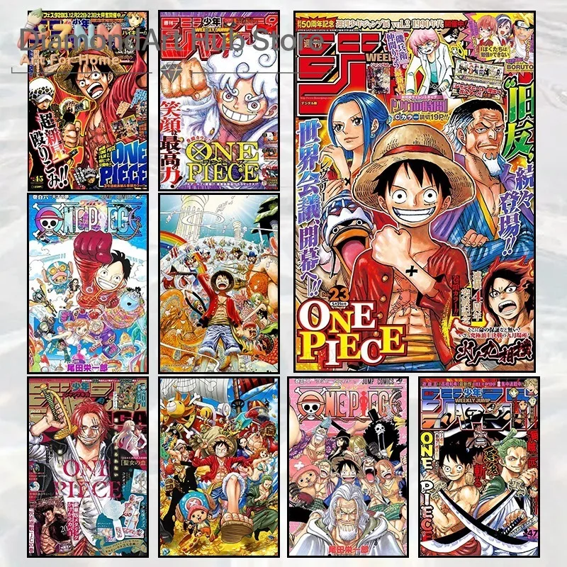 One Piece Manga Cover Art Diy Diamond Painting Home Wall Art Decor