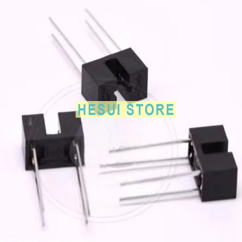 

10PCS ST130A direct plug-in DIP4 photoelectric sensor transmissive switch slot type sensing distance 2.7mm