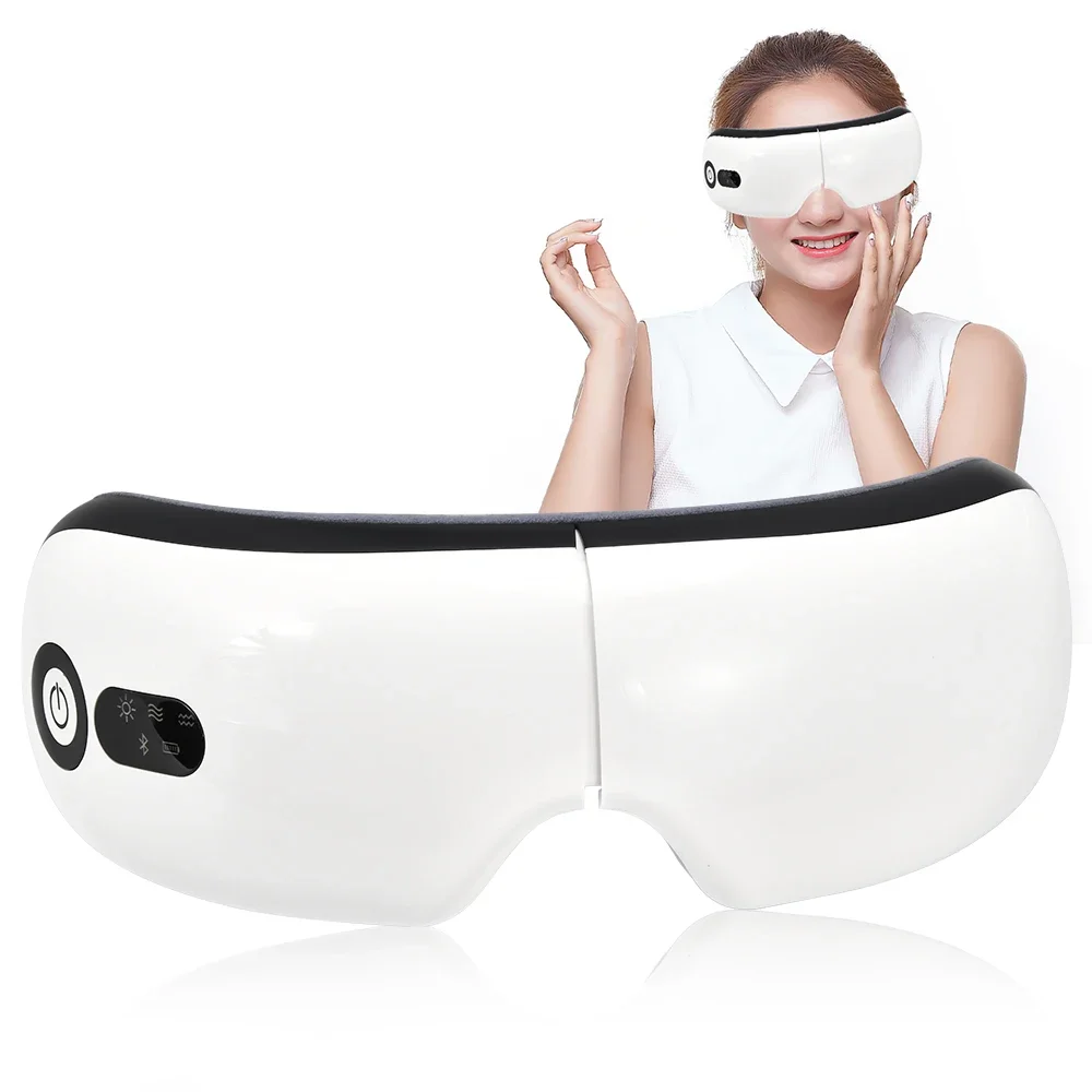 

DIOZO Eye Massager Electric Massage Eye Care Device Fatigue Relief Hot Compress Therapy Massager Music Eye Mask For Sleeping