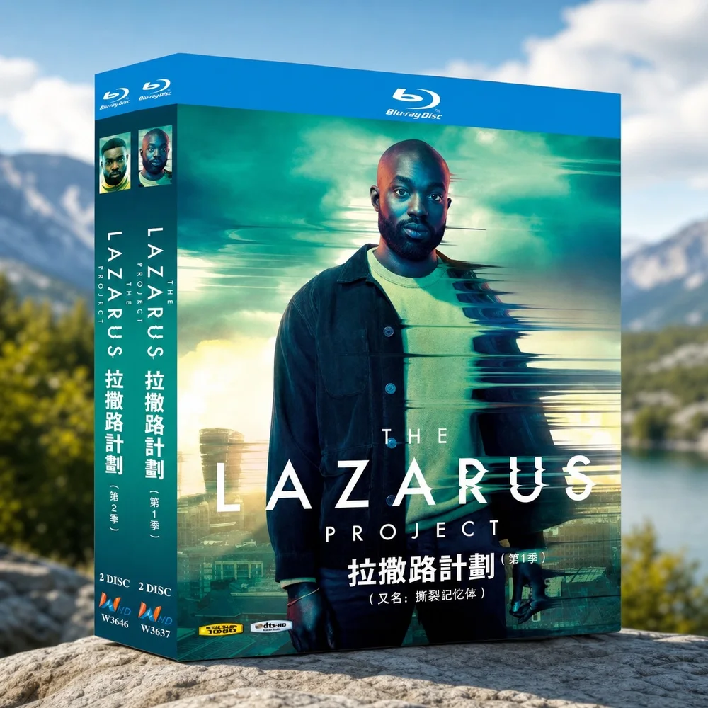 Blu-ray Ultra HD British TV Series The Lazarus Project Seasons 1–2 Box Set with English and Traditional Chinese Subtitles
