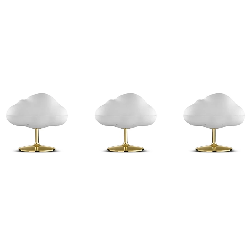 

3X Clouds USB Table Lamp Air Humidifier Electric Ultrasonic Cool Mist Aroma Diffuser For Room Fragrance Diffusor