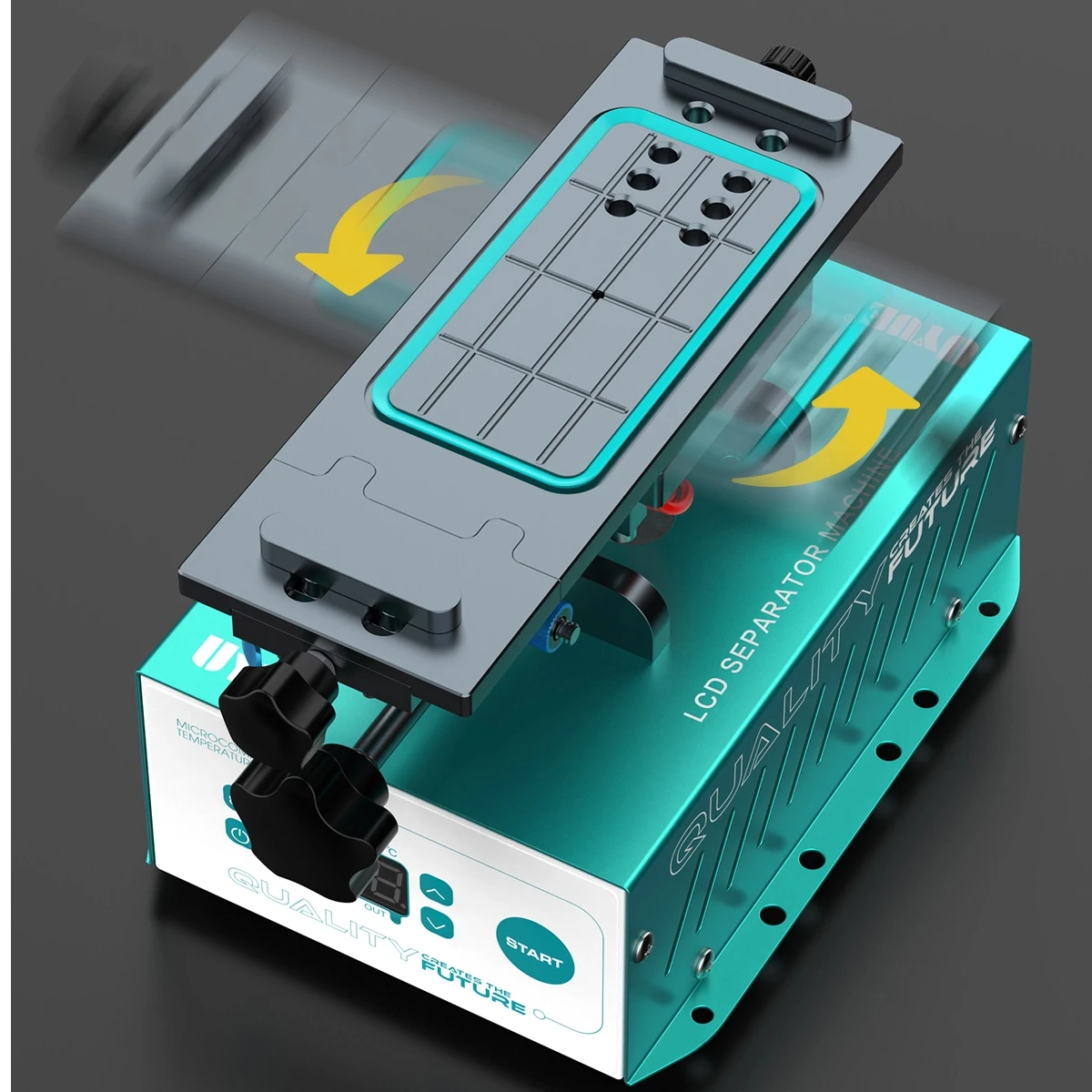 

UYUE 958S-3 Anti-Scratch LCD Separator, Safe for OLED/AMOLED Screens, 50-120°C Precise Temp