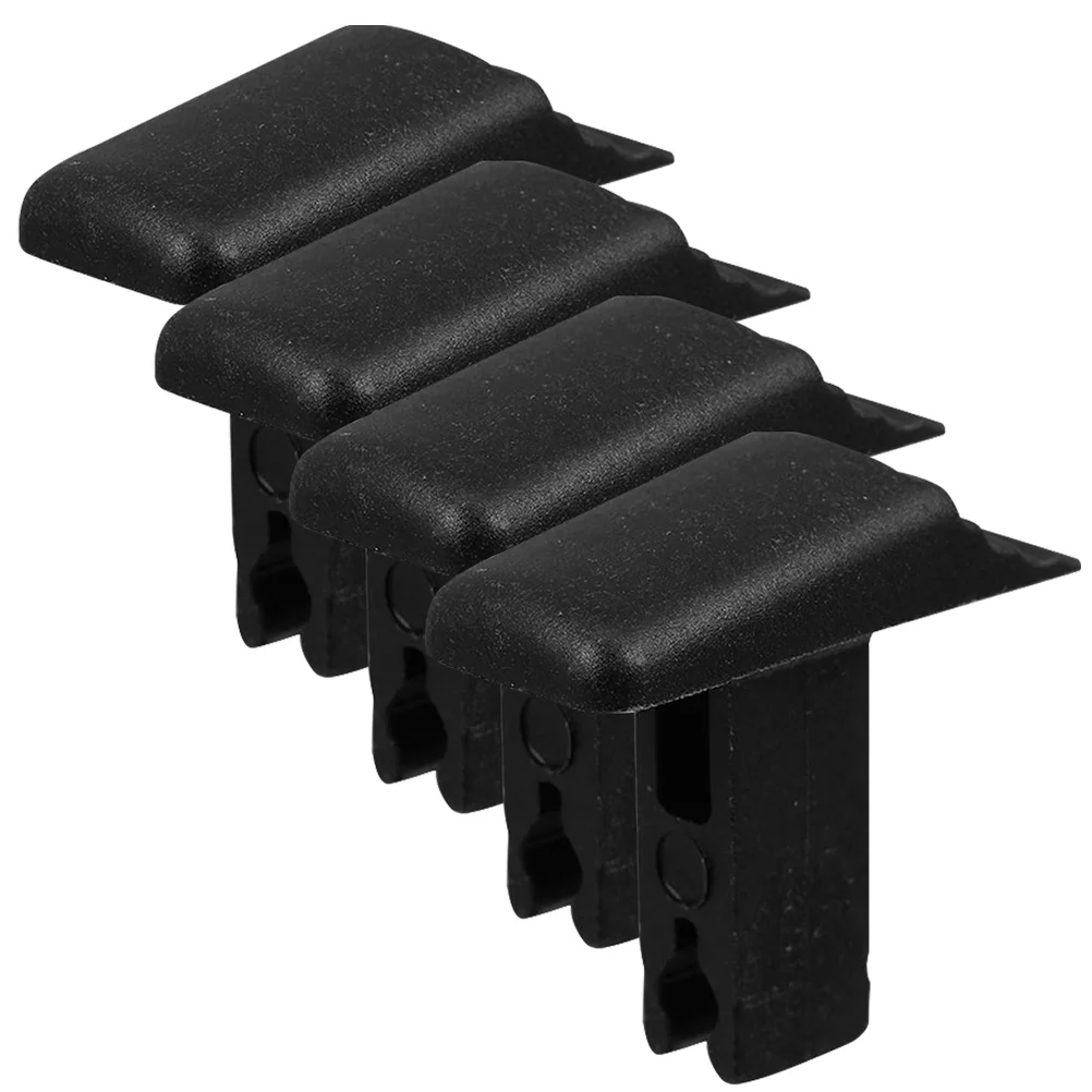 4 Stück Teleskop-Knopf-Ersatz, Kunststoff-Schalterverriegelung für Teleskopleiter-Zubehör, 1,26 x 1,26 x 0,59 Zoll, universell für Teleskopleitern