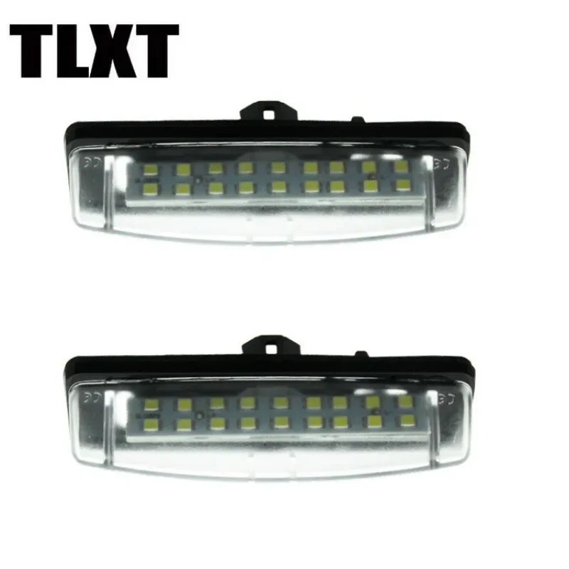 Carro de matrícula luzes LED, lâmpada para Toyota Camry Avensis, Verso, LEXUS, Is200, Ls430, Es300, Rx300, Mitsubishi Colt Além disso, Grandis