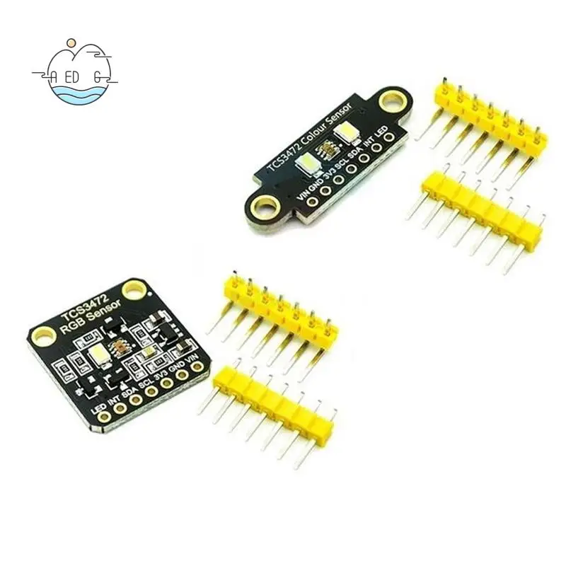 

AED6-TCS34725 Color Sensor TCS3472 RGB Sensor Color Recognition Module RGB Development Board IIC For Arduino STM32