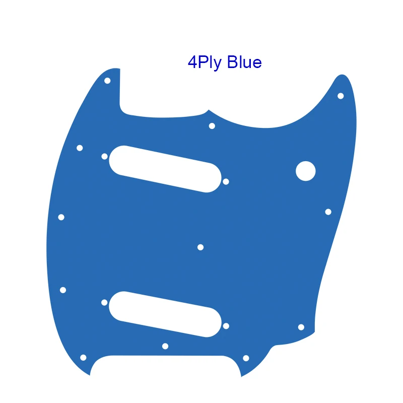 Xinyue Custom Parts Replacement - For US Fender American Performer Mustang Guitar Pickguard Multicolor Selection