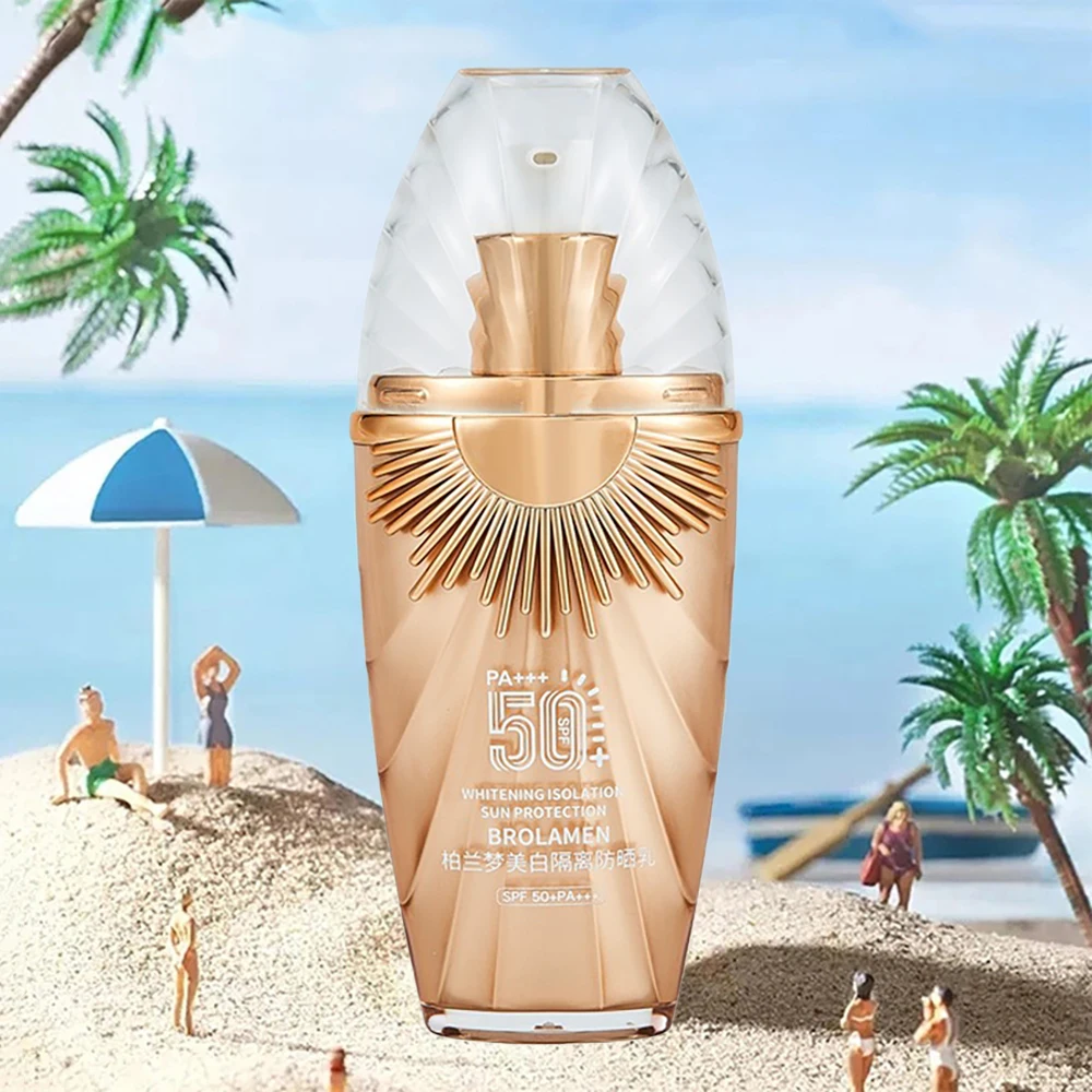

spf50+ Sunscreen Lotion Whitening Solar Uv Radiation Sun Screen Protetor Body Cream Oil-control Moisturizing Face Sunscreen 50g