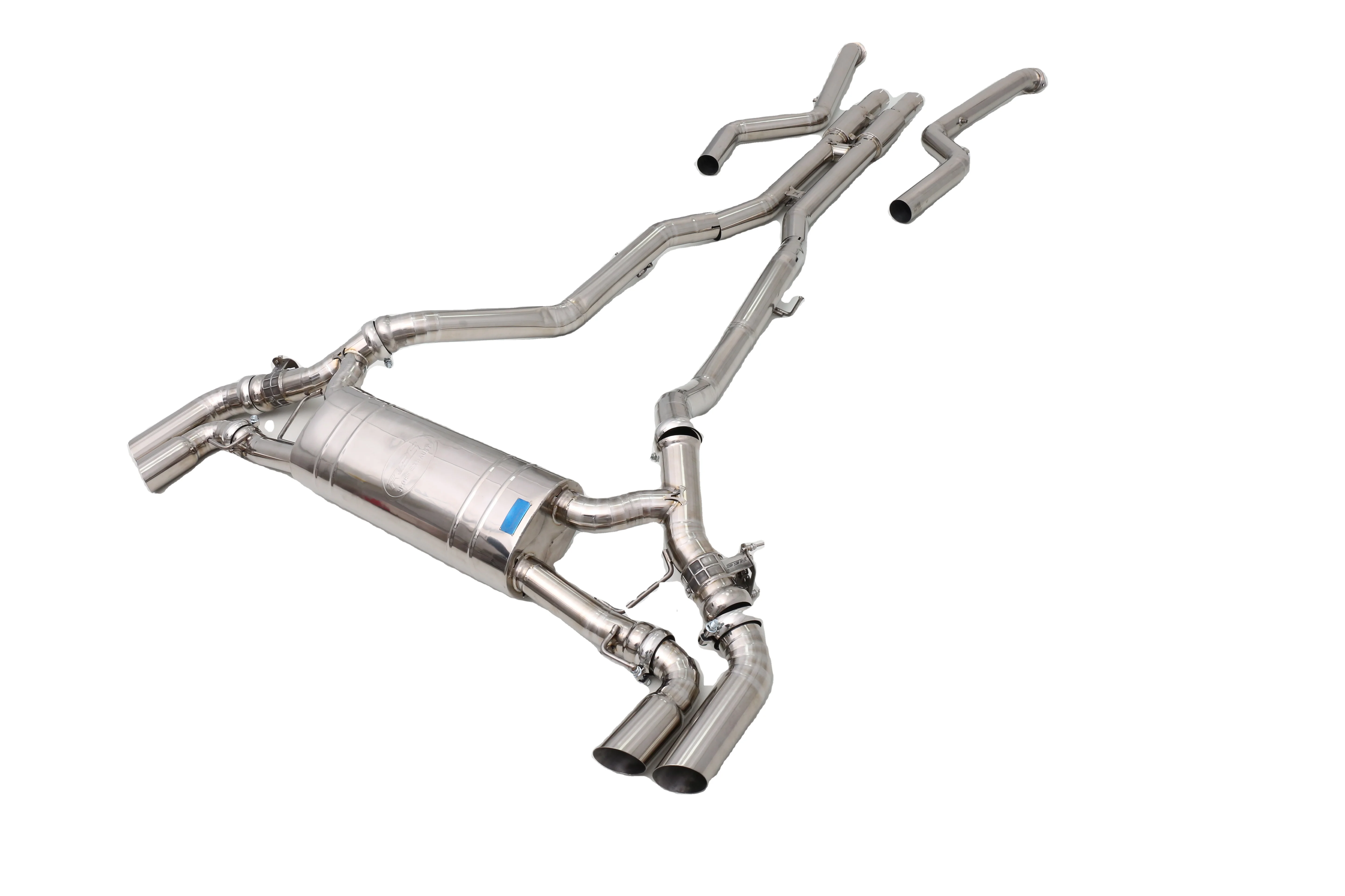 High Performance SS304/Titanium Valvetronic Catback Exhaust System For BMW X7 G07 M60i 4.4T S68