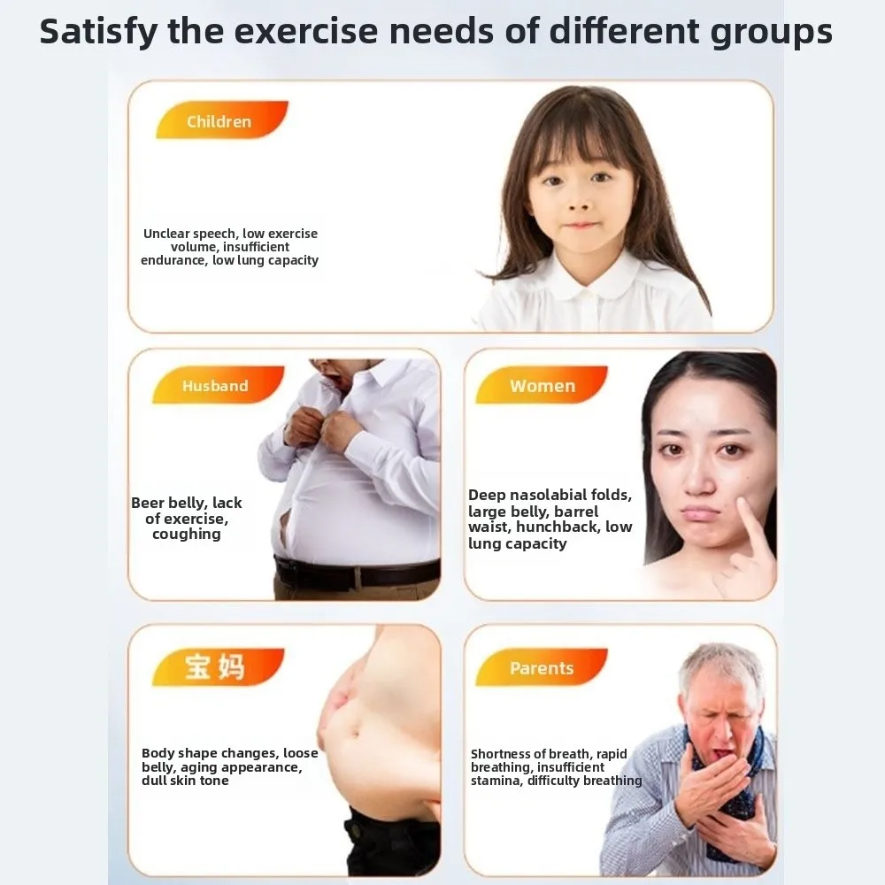 مقاومة التنفس الدمبل تنفس الرئة الصحة الرئة قدرة المدرب قابل للتعديل مدرب العضلات #3