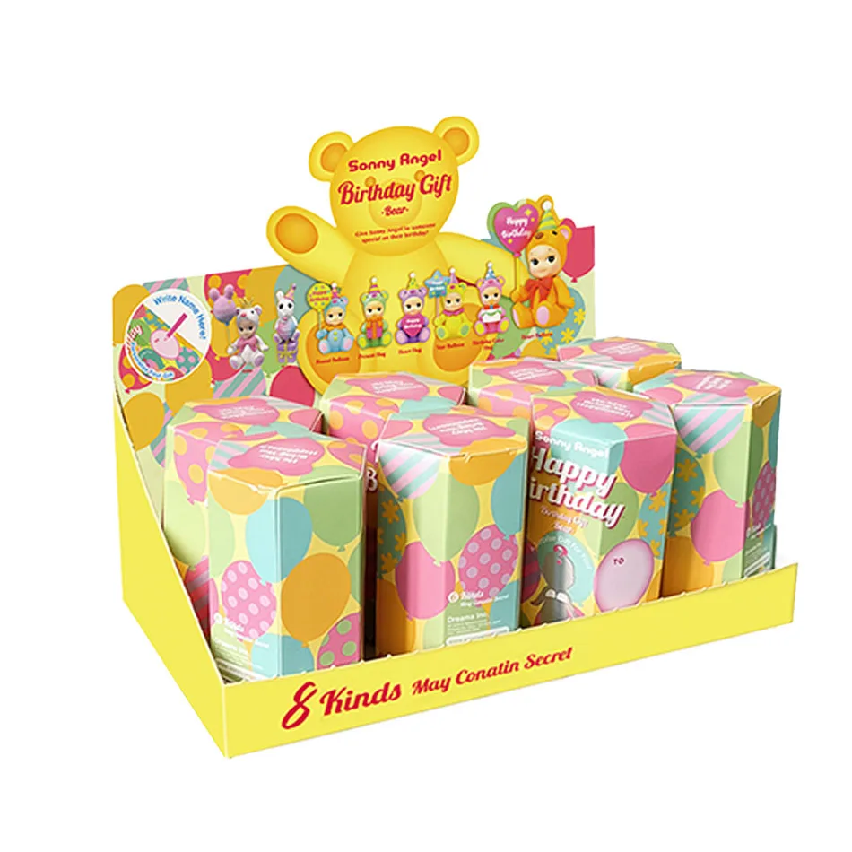 Sonny Angel Blind Box Serie di compleanno Animali Anime Figure Ornamenti Bambole Fan Desktop Car Ornament Regalo di Natale Regalo di compleanno