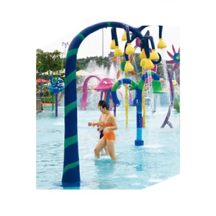 Fiberglass swimming pool water toys kids outdoor playground equipment