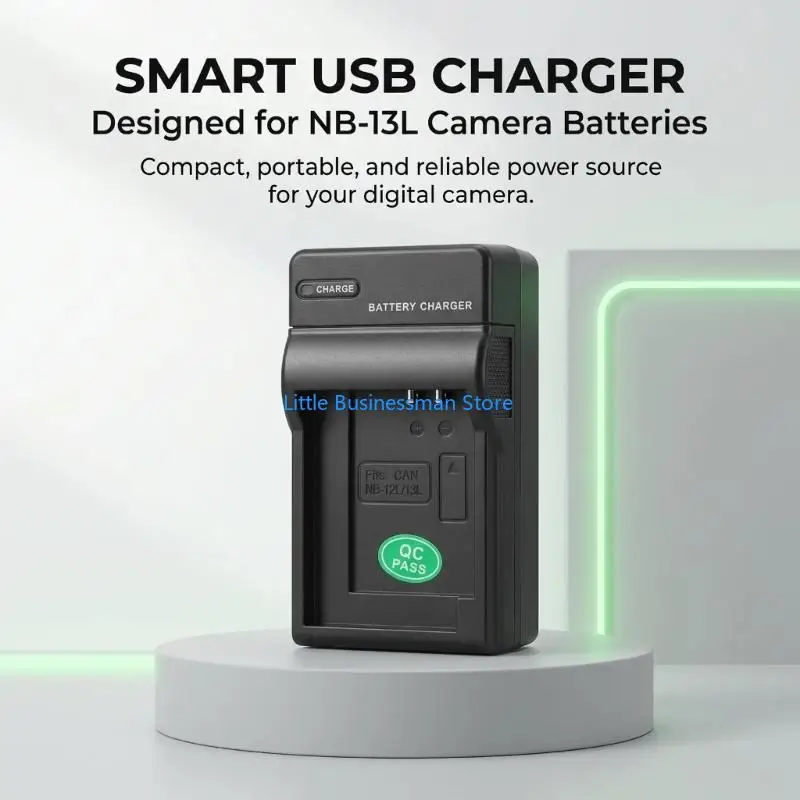 Camera Battery Charging Dock for NB13L SX720 G7X2 G9X Batteries,Chargers M76A