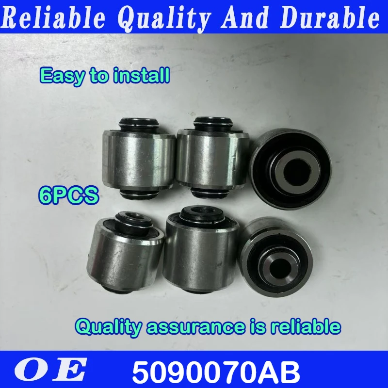 

6pcs Rear Steering Knuckle Bushing For Jeep Cherokee KL 2014-2020 5090070AB 5090071AB 5090073AD, 68155868AB 5090070AC