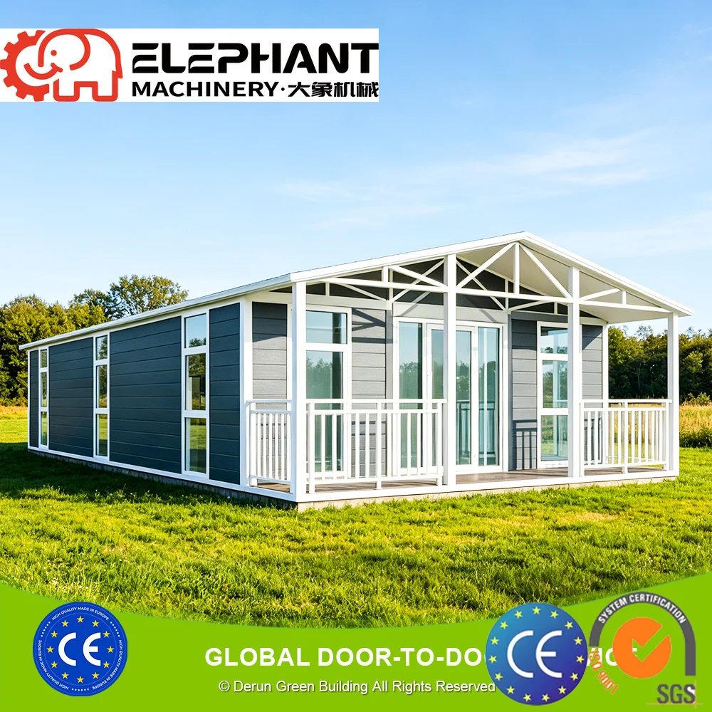 Fully Customized Luxury Expandable Prefab House with Thermal Insulation Double Glass for Backyard Granny Flat House Easy DIY