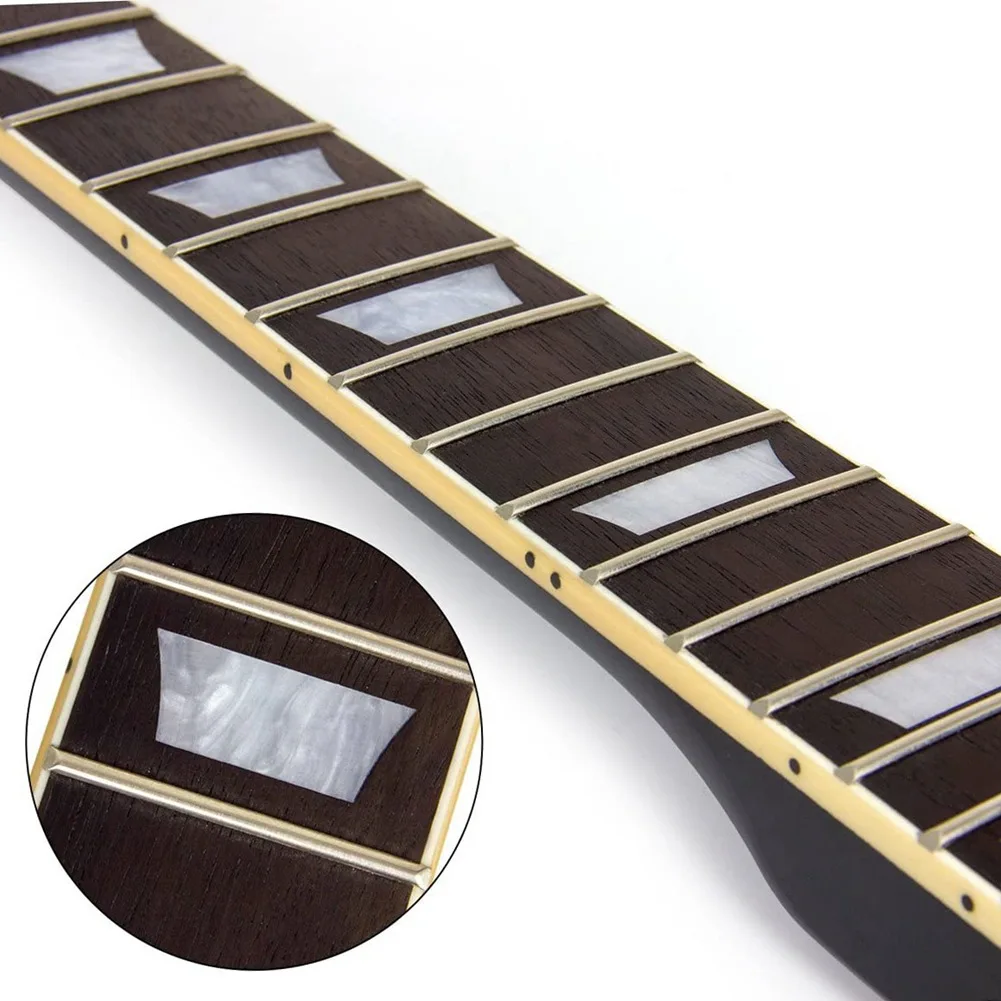 DIY Electric Guitar Neck 22 Fret Maple Electric Guitar Shank Rosewood Fingerboard for Gibson Les Paul LP , Heel Width 56-57 mm