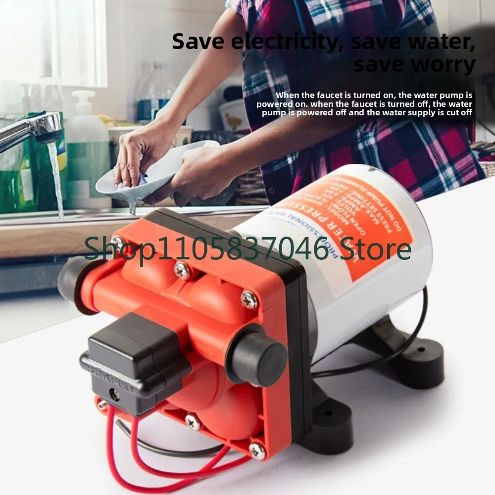 42 series 12v24v diaphragm pump RV water pump Yacht boat Car wash booster Self suction