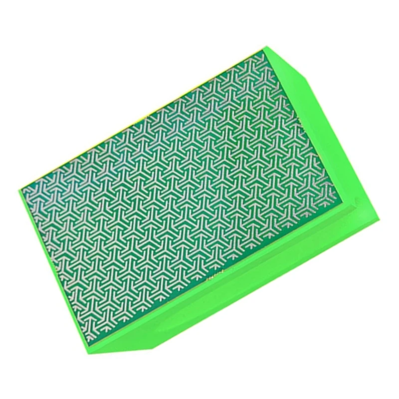 Metal Hand Polishing Pad 60/100/200/400# Stone Glass Ceramic Abrasive Reusable